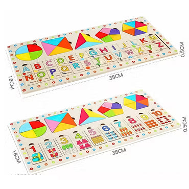 Number & Alphabet Quantity Association Table