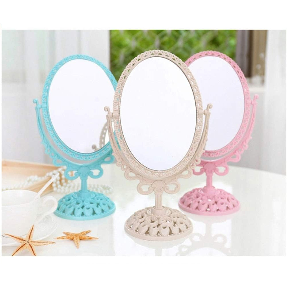 (NET) Magnifying Makeup Mirror with 360 Degree Rotation