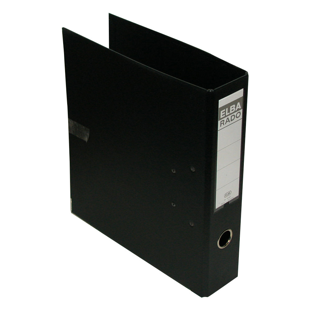 (NET) Box File PVC 28x17x7 cm Black