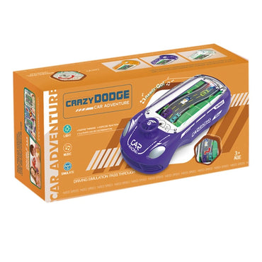 Racing Vehicle Portable Handheld Console Player Palm Car Adventure Dodge Toy