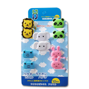 (net) Mini Kids Animal Food Fruit Picks Forks