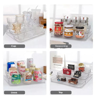 Acrylic Cosmetic Organizer Perfume Storage Rack