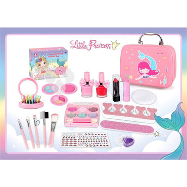 (Net) Nail Art Kit for Kids - Includes Stickers, Press-on Nails, Polishes, and More!