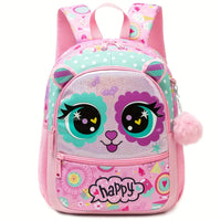 (NET) Girls Smiggle Rose Cat Backpack