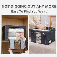 (Net) Folding Storage Box Living Box