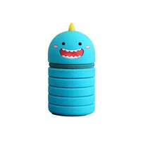 3D Pencil Case Retractable Silicone
