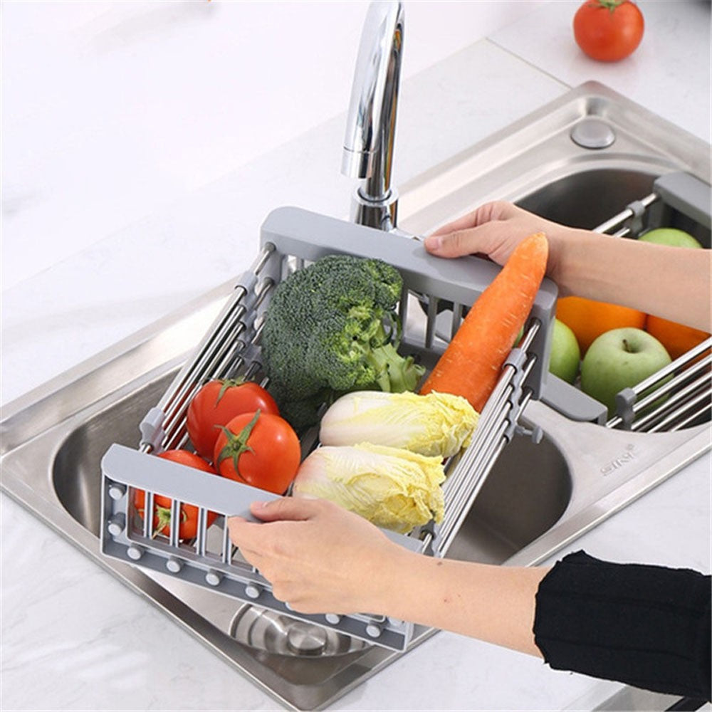 Multifunctional Drain Rack Kitchen Stainless Steel Shelving
