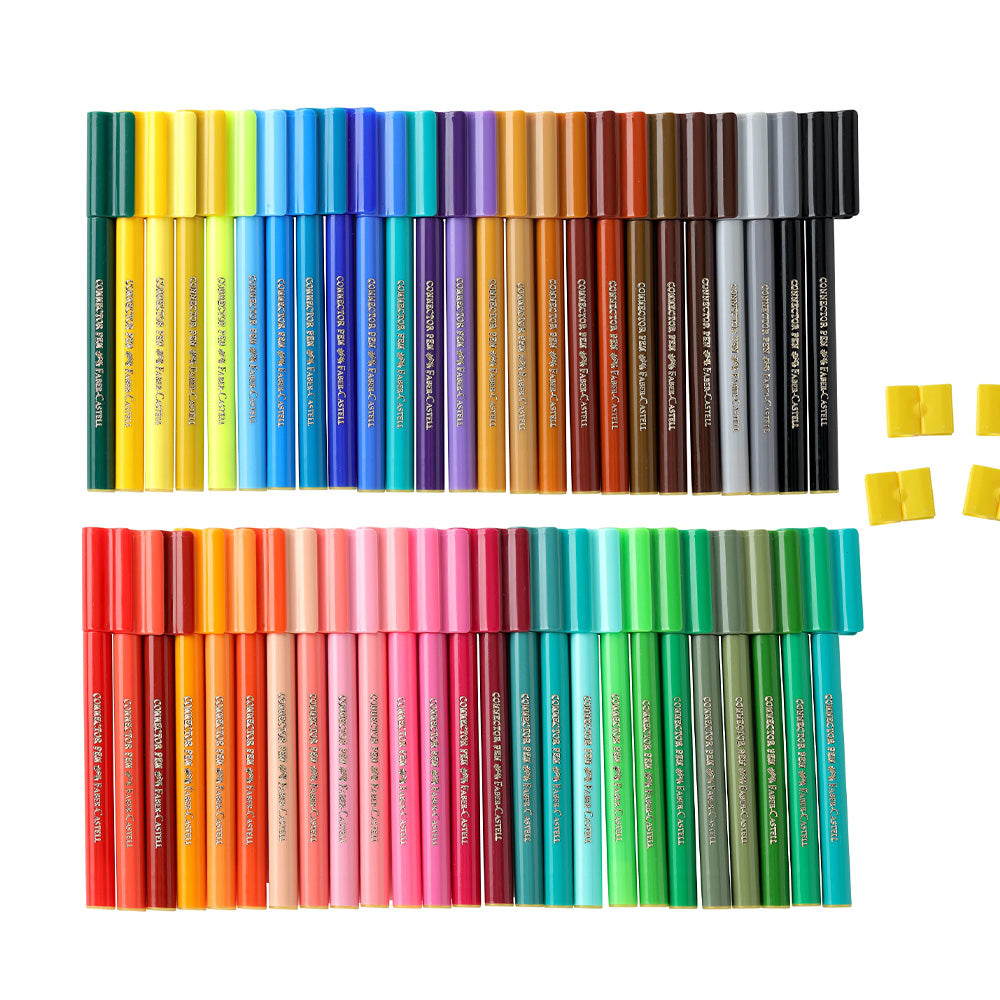 (NET) Faber Castle Connector-Pen-50-colors