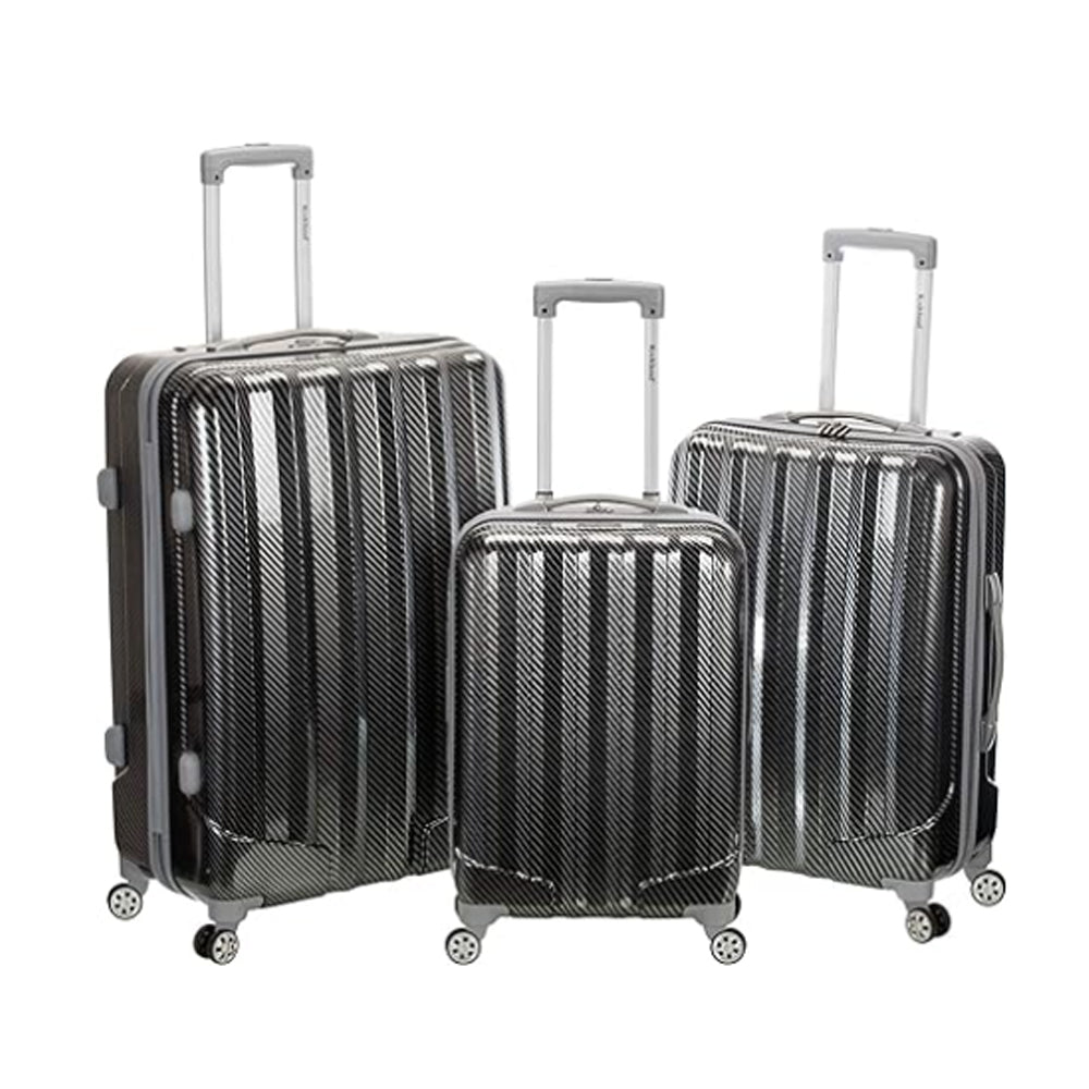 (NET) Gasell LTD Polycarbonate travel bag with lock set 3 pcs / 0023-3