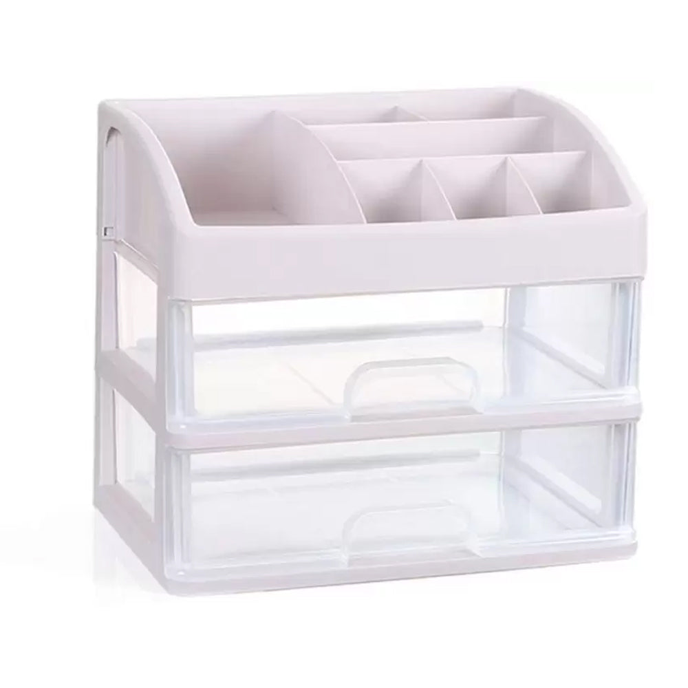 3 Layers Plastic Makeup Holder Organizer