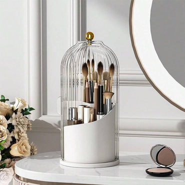 (NET) Rotatable 360° Makeup Organiser Brush Holder