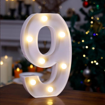 Decoration Numbers LED Light