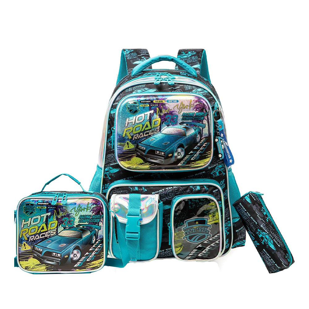 (NET)Backpacks with Lunch Box for Elementary School Students