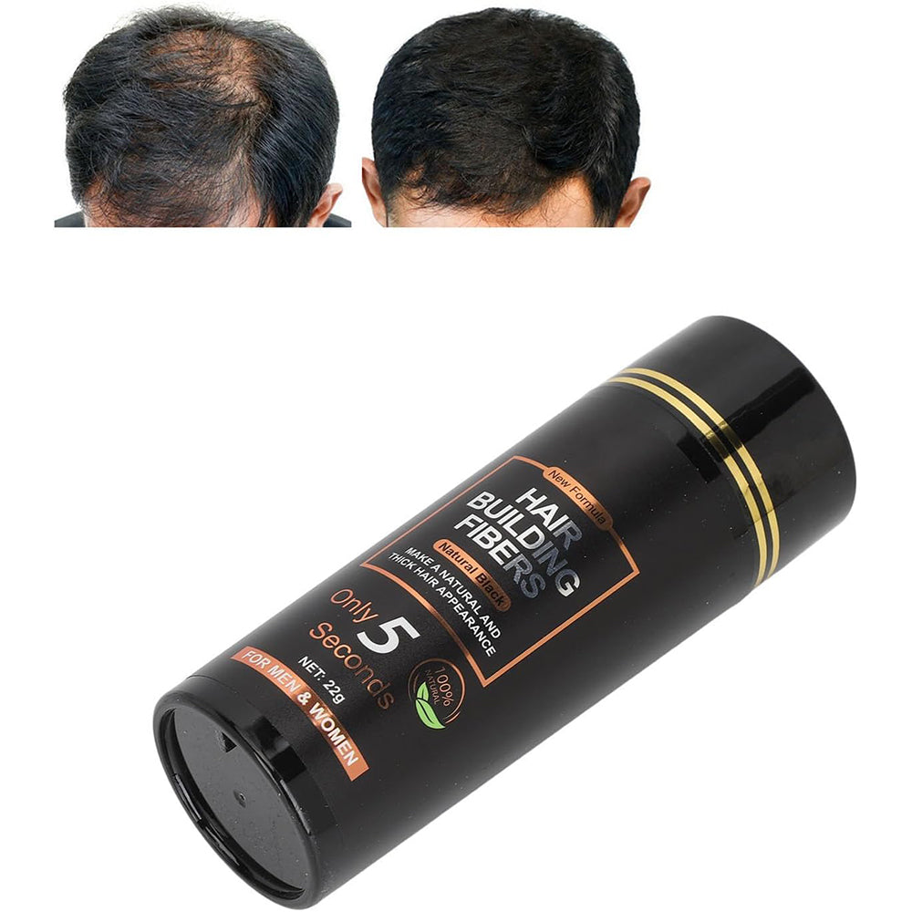 (NET) Hair Building Fiber Black Fiber Powder 22g /228007 / DS5111