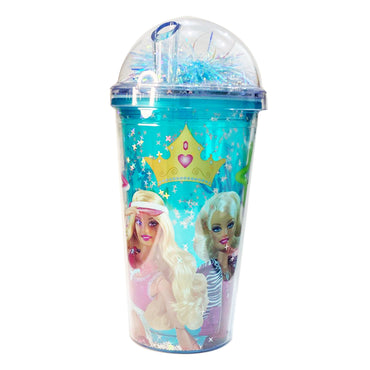 (NET) Barbie Plastic Cup 450ml