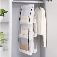 8 Pocket Foldable Multipurpose Hanging Bag Storage Shelf Bag Hanger Closet Hanger / 71986 / 48525