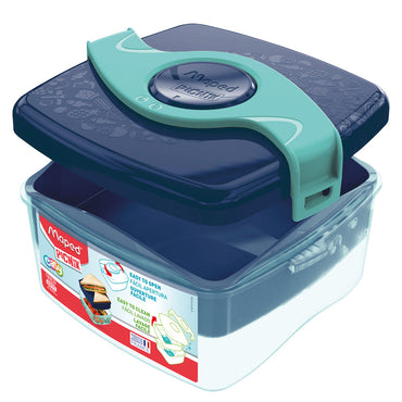 (NET) Maped  LUNCH BOX GREEN- Medium