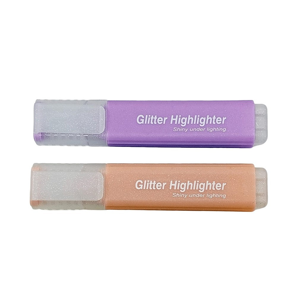 Glitter Highlighter Pens 2 Pcs / H3330