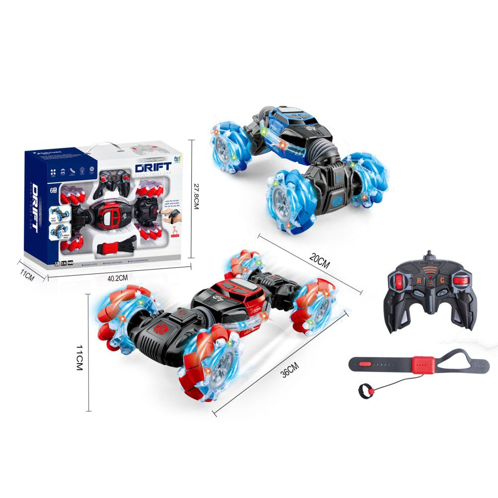 (Net) Remote Control Stunt Car - 4WD 2.4GHz Deformable Off-Road Car