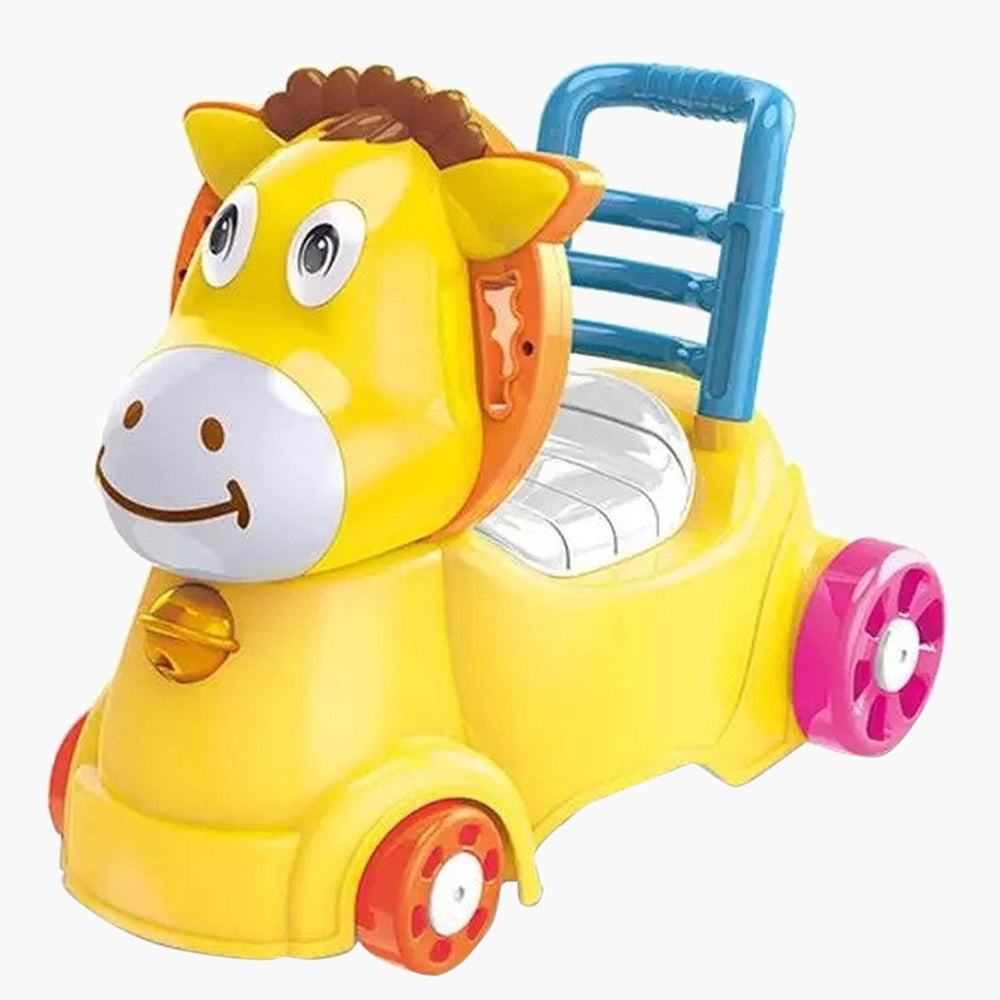 (Net) Baby Love Horse Ride-On Toy with Light and Sound