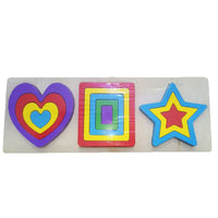 Wooden Shape Matching Board