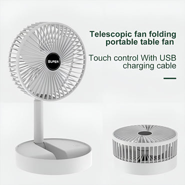 (NET) USB Folding Electric Rechargable Fan