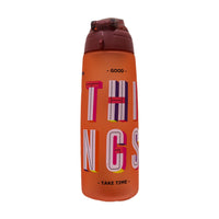 Plastic Water Bottle With Straw 800 ML