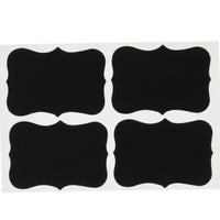 Chalkboard Labels,Fashionclubs Reusable Blackboard Stickers for the Kitchen, Pantry, Mason Jars, Wine Glasses 36PCS / 645222 / CC-223