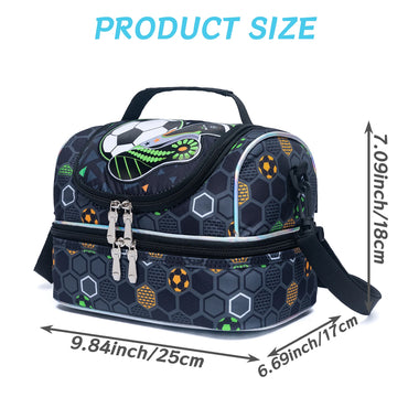 (NET) Basketball Kids Lunch Bag Insulated Bento