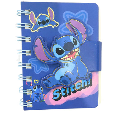 Mini Stich Notebook With Closure