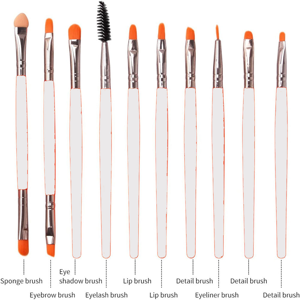 (NET) Set Professional Makeup Brushes