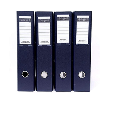 (NET) Box File PVC 28x32x7 cm Black