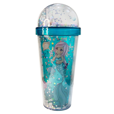 (NET)Mermaid Plastic Cup 400ml