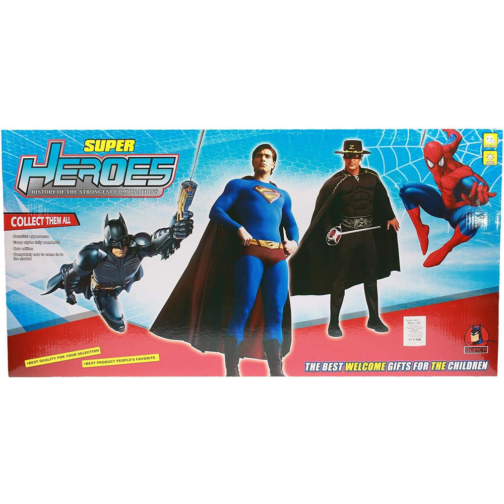 Super Heroes Figures Toys Set Of 4 Pcs