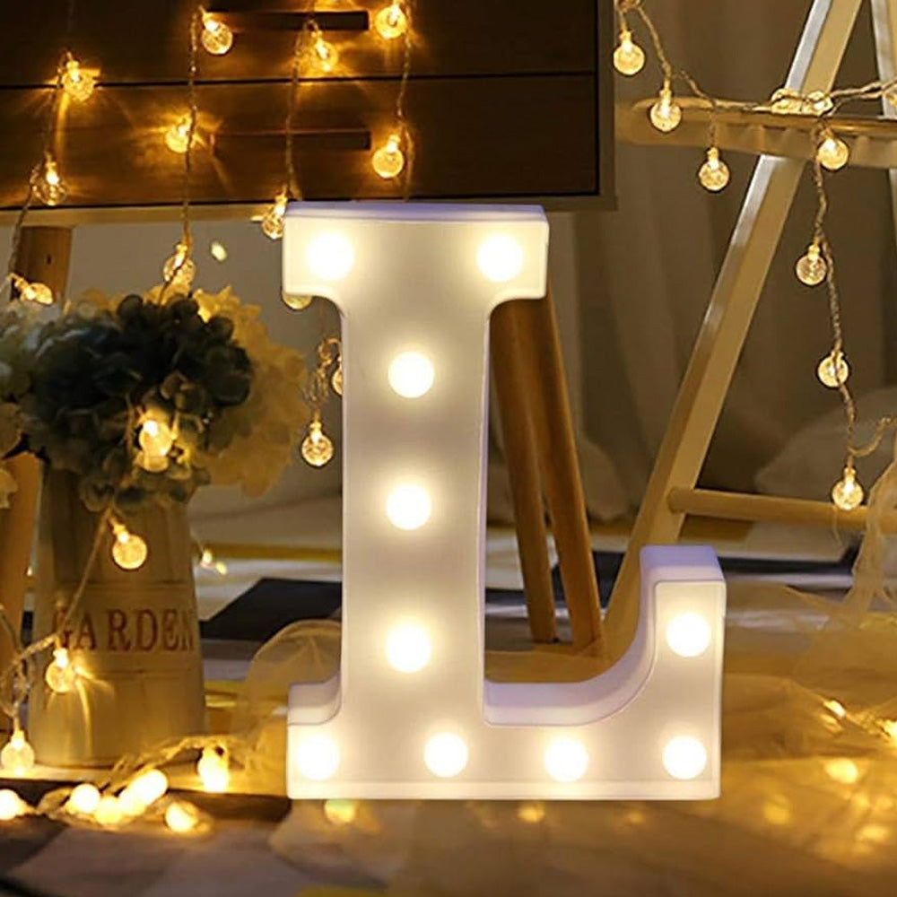 Led Light Alphabet