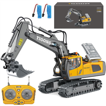 (NET)Remote Control Excavator 11 Channel RC Excavator Truck Toy