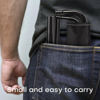 **(NET)**Outdoor Multifunctional Folding Chair Portable 27 x 20 x 31 cm Large