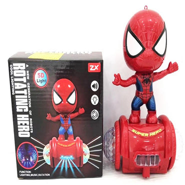 (Net) Dancing Spider Robot Toys with Flashing Lights & Music