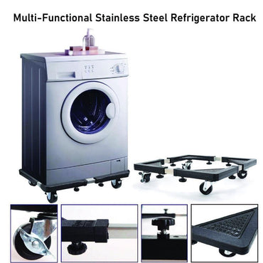 (Net) Special Base For Washing Machine And Refrigerator, Floating and Adjustable Base for Refrigerators Washers / 23361