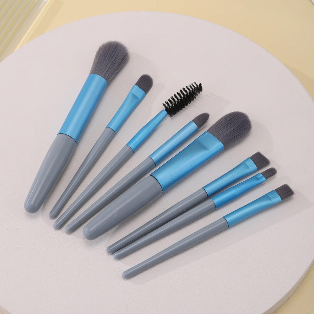 (NET)8 pcs Makeup Brushes Set