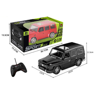 (Net) 1:24 Scale Radio Controlled Range Car - Full Function Remote Control