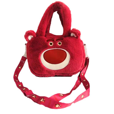 (NET) Plush Mini Shoulder Bag And Handbags