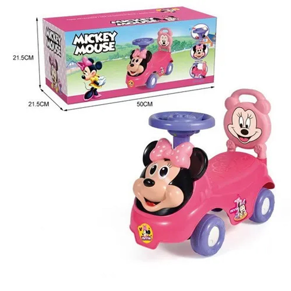 Baby Cartoon Sliding Mini Drive on 4-wheels