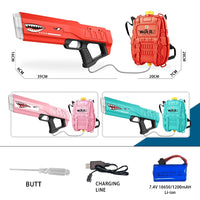(NET) Children's Rechargeable Electric Toy Water Gun