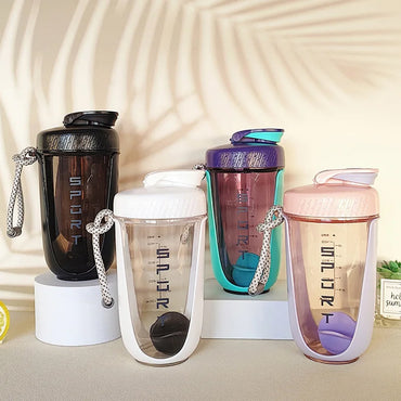 (NET) Plastic Whisk Bottle 590 ML