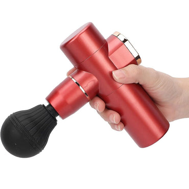 (Net) Muscle Massage Gun, USB Charging Powerful Muscle Percussion Massager Gun Comfortable Relaxing for Relieve Chronic Shoulder and Neck Pain