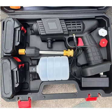 (NET) High Pressure Cleaner Car Washer Rechargeable Portable