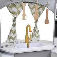 (Net) Wooden Play Kitchen for Kids / W10C968B