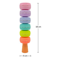 6 Color Macaron Shape Highlighter Pens