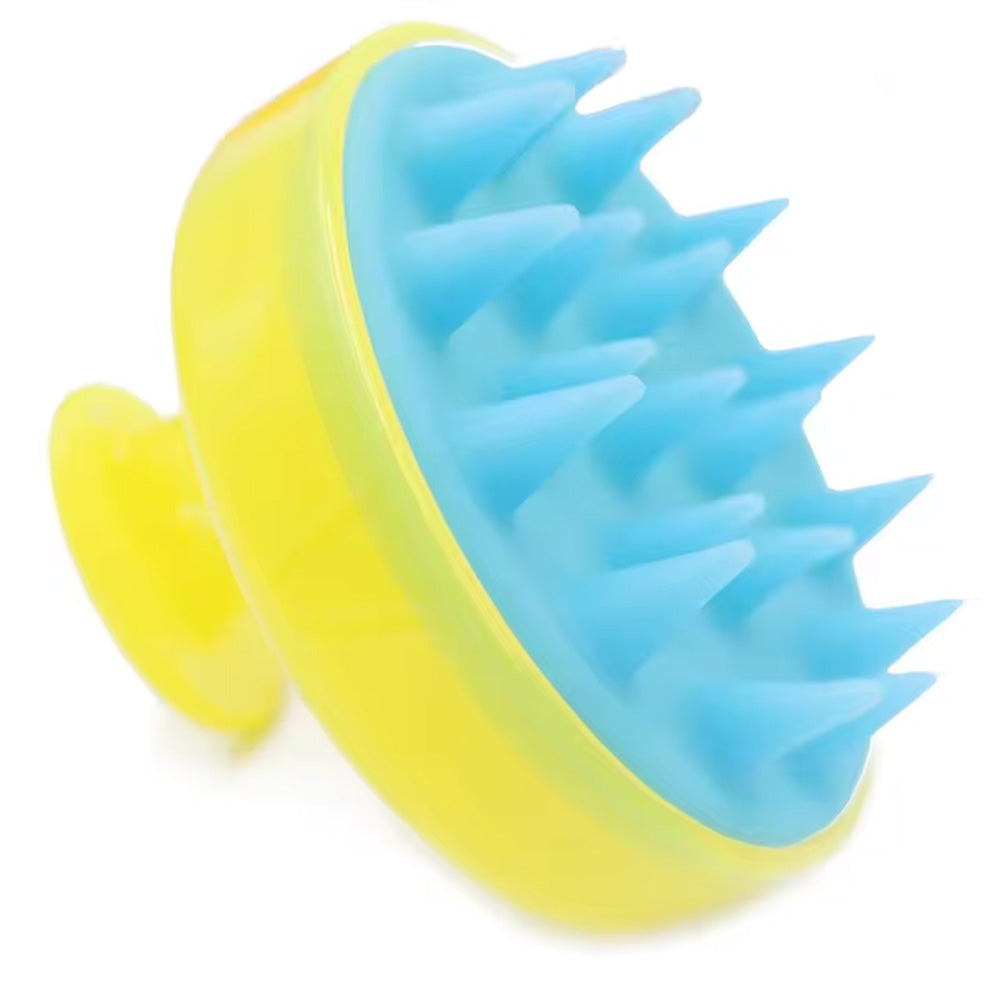 (NET) Silicone Massage Shampoo Comb Hair Cleaning Comb